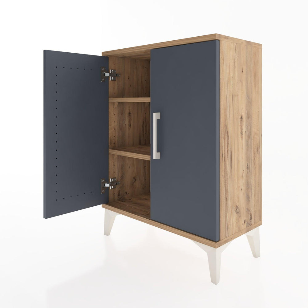 Woodntry Modular Nightstand Pine 60x30x68 cm With Cover K22-3