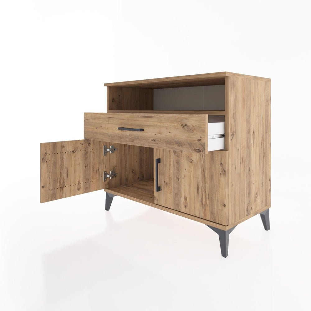 Woodntry Modüler Şifonyer Çam 88x44x68 cm Fonksiyonel F22-3