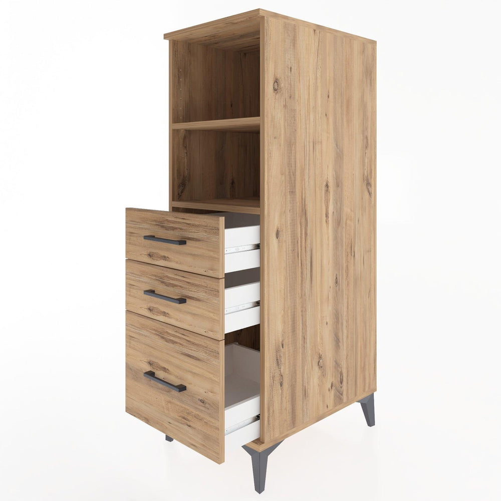 Woodntry Modular Cabinet Pine 44x30x122 cm Functional F72-3