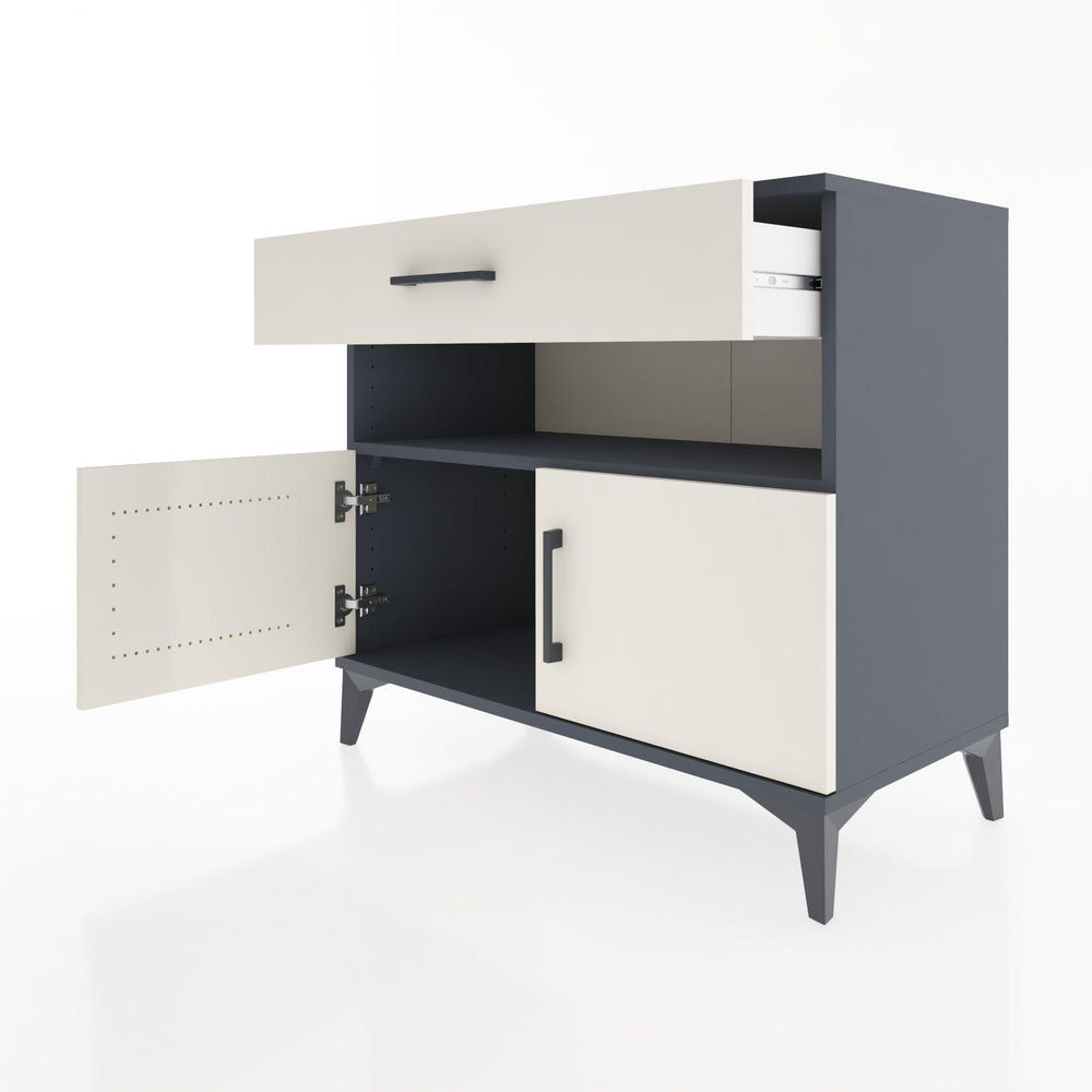 Woodntry Modular Dresser Anthracite 88x44x68 cm Functional F24-2