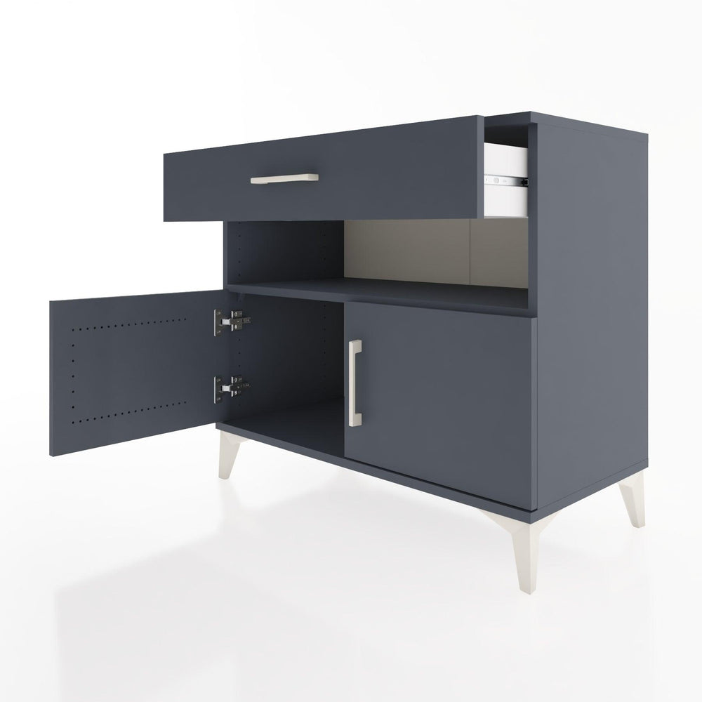Woodntry Modular Dresser Anthracite 88x44x68 cm Functional F24-2