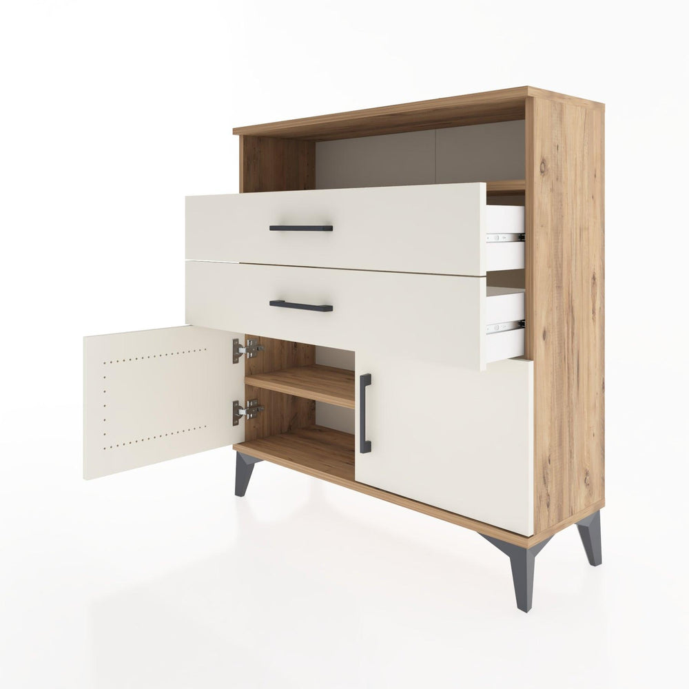 Woodntry Modular Dresser Pine 88x30x84 cm Functional F24-3