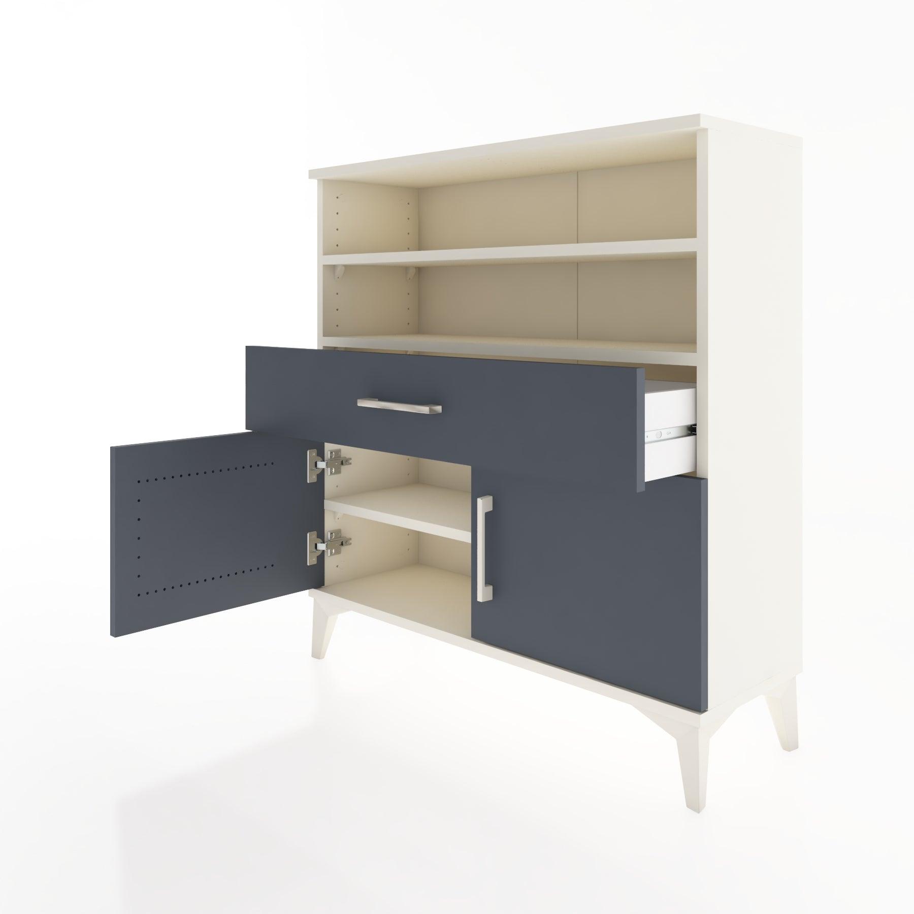 Woodntry Modular Dresser Moonstone 88x30x84 cm Functional F25-1