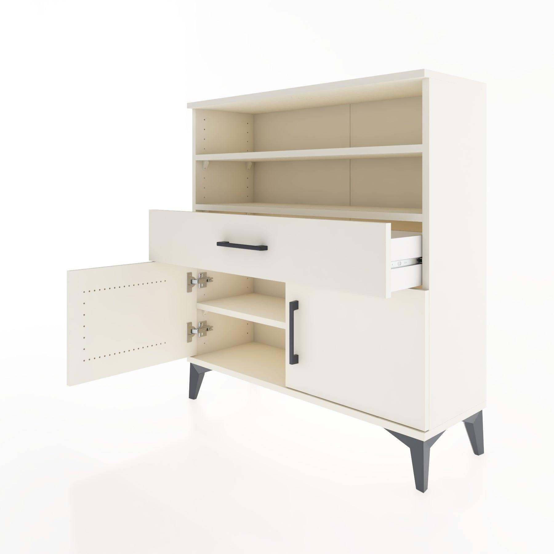 Woodntry Modular Dresser Moonstone 88x30x84 cm Functional F25-1