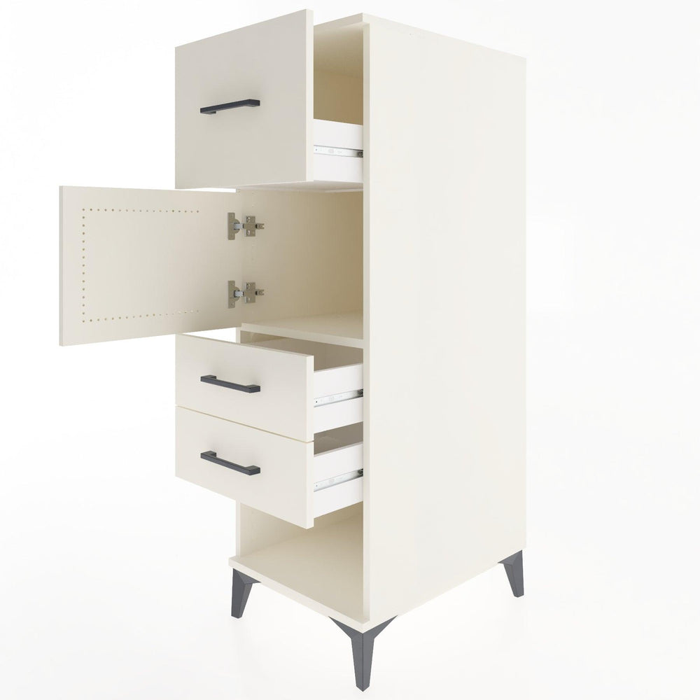 Woodntry Modular Cabinet Moonstone 44x59x122 cm Functional F125-1