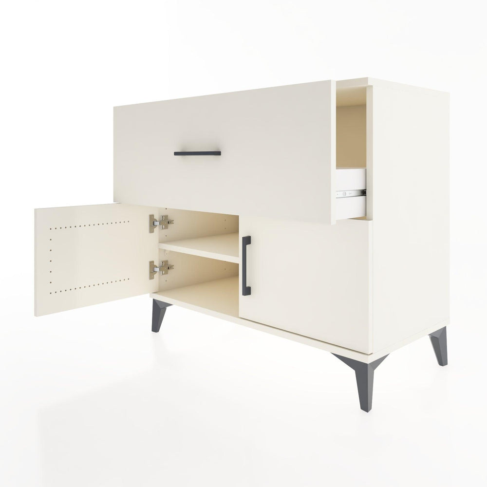 Woodntry Modüler Şifonyer Aytaşı 88x44x68 cm Kapaklı ve Çekmeceli KC25-1