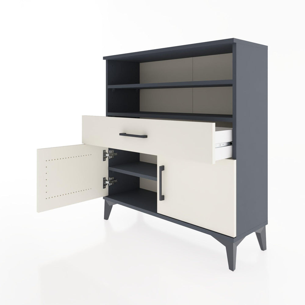 Woodntry Modular Dresser Anthracite 88x30x84 cm Functional F25-2