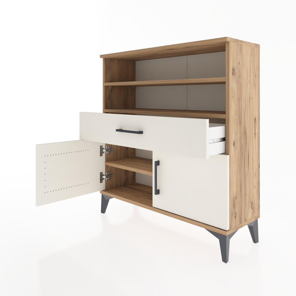 Woodntry Modüler Şifonyer Çam 88x30x84 cm Fonksiyonel F25-3