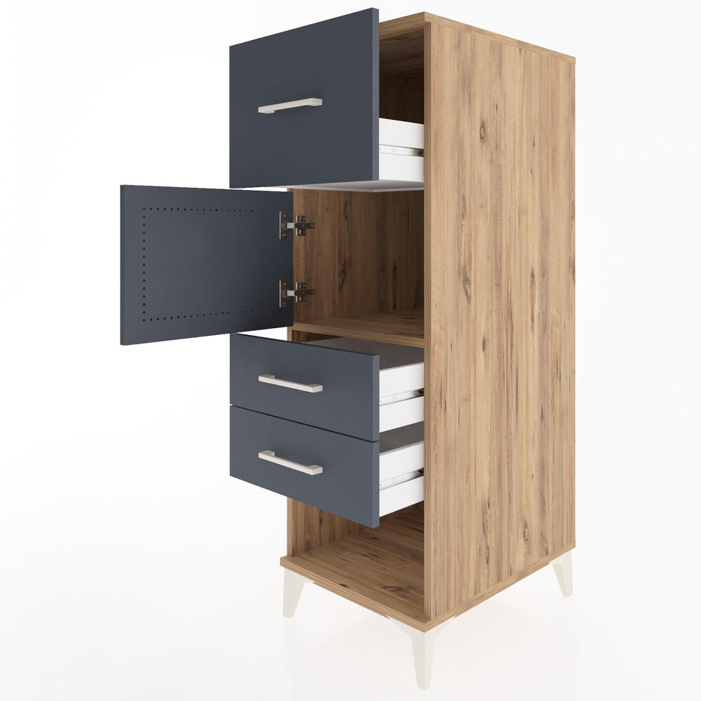 Woodntry Modular Cabinet Pine 44x30x122 cm Functional F25-3