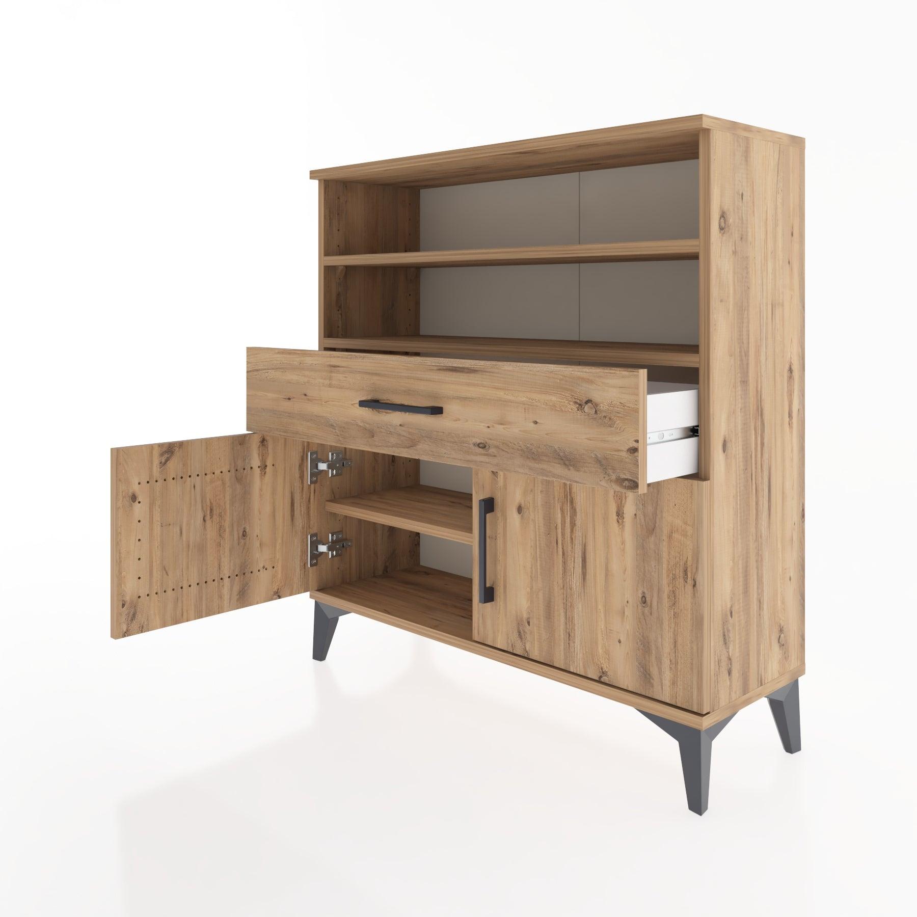 Woodntry Modular Dresser Pine 88x30x84 cm Functional F25-3
