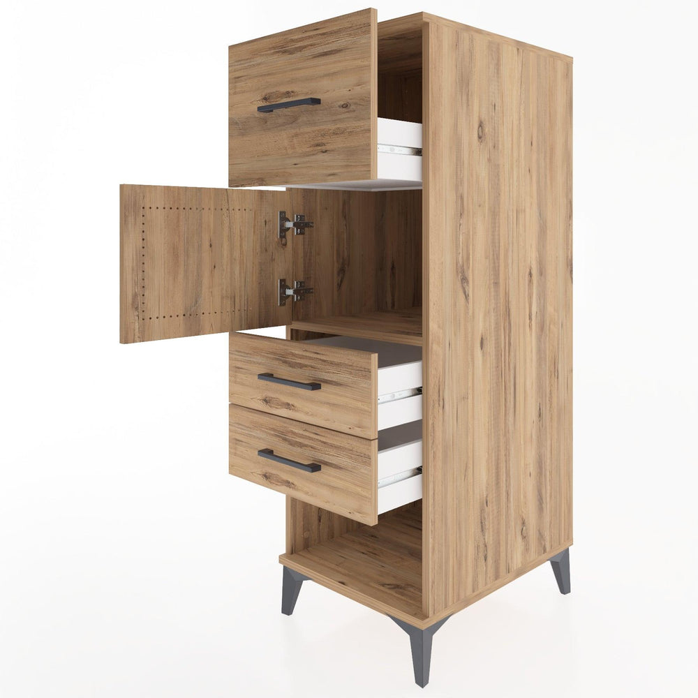 Woodntry Modular Cabinet Pine 44x59x122 cm Functional F25-3