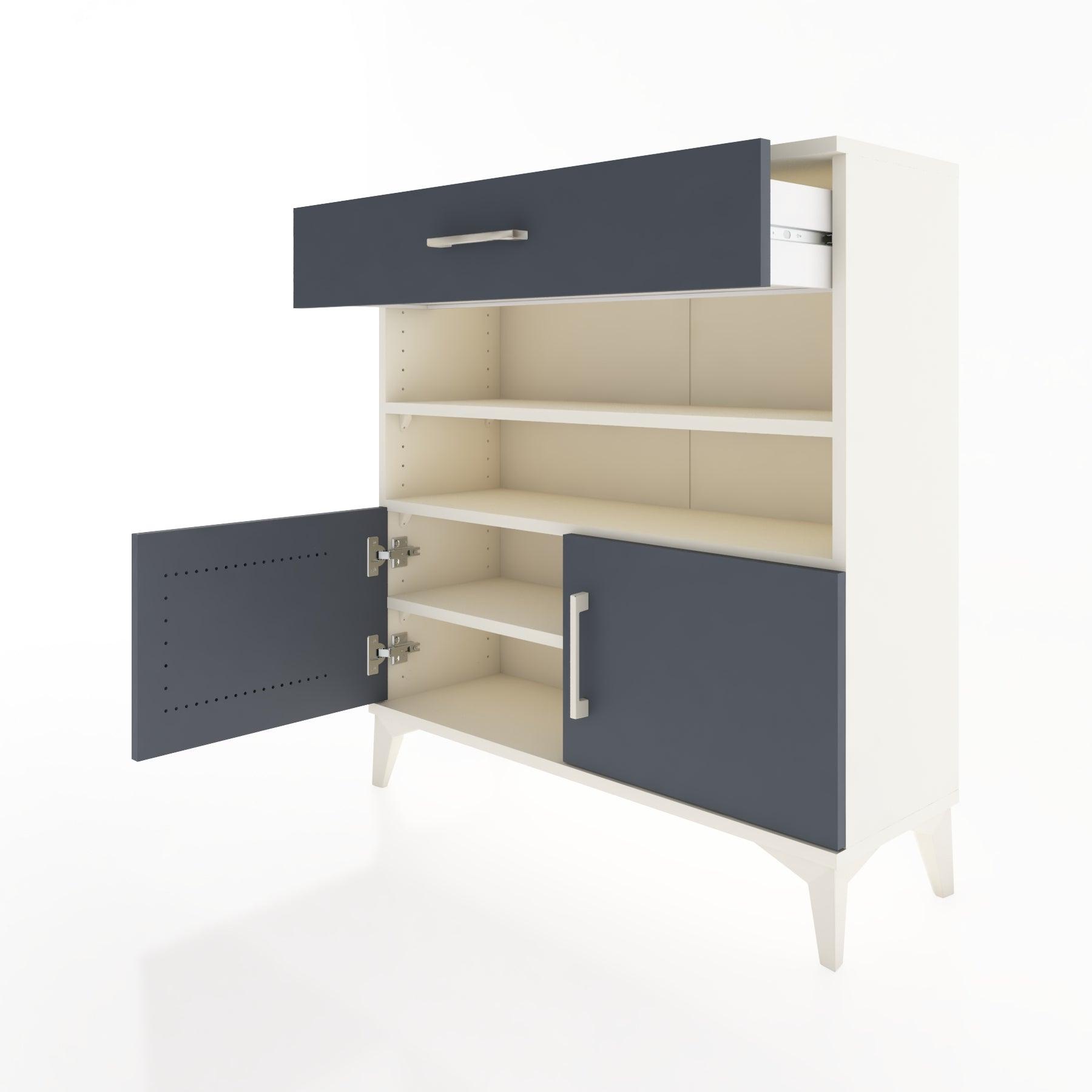 Woodntry Modular Dresser Moonstone 88x30x84 cm Functional F26-1