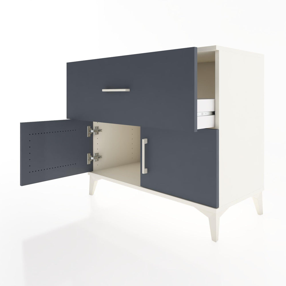 Woodntry Modüler Şifonyer Aytaşı 88x44x68 cm Kapaklı ve Çekmeceli KC26-1