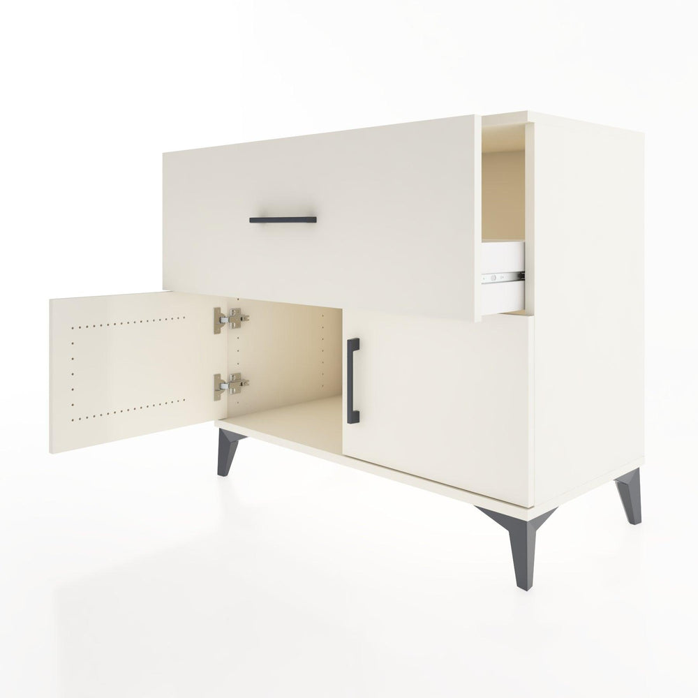 Woodntry Modüler Şifonyer Aytaşı 88x44x68 cm Kapaklı ve Çekmeceli KC26-1