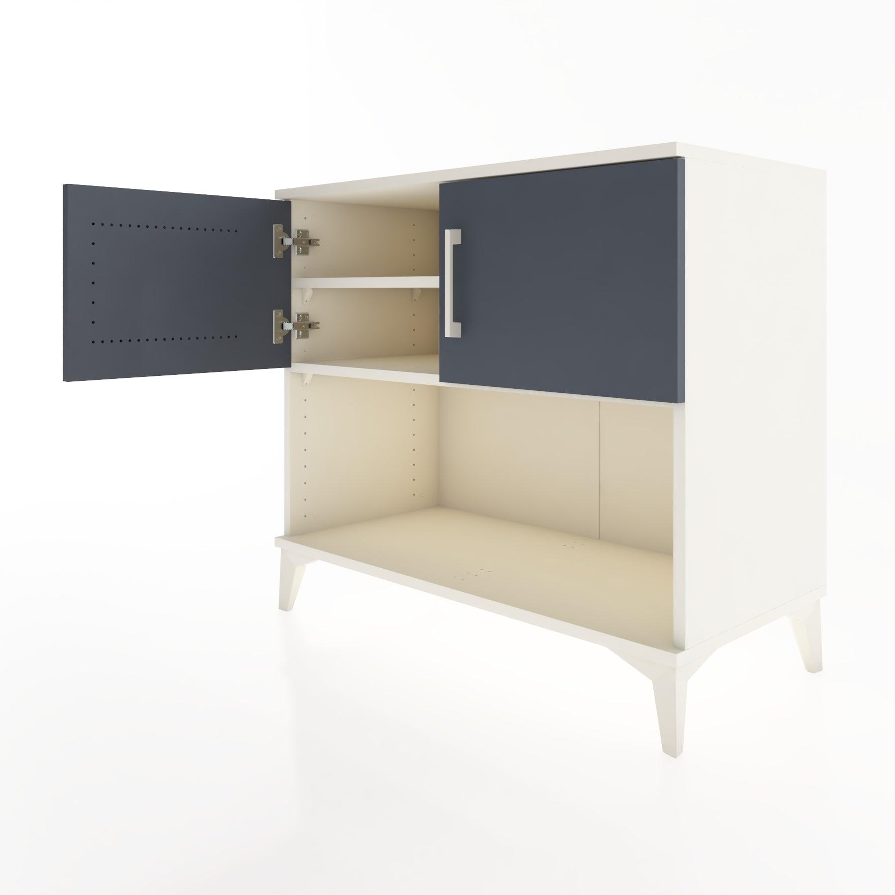 Woodntry Modüler Şifonyer Aytaşı 88x44x68 cm Kapaklı ve Raflı KR29-1