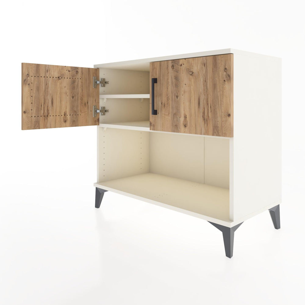 Woodntry Modüler Şifonyer Aytaşı 88x44x68 cm Kapaklı ve Raflı KR29-1