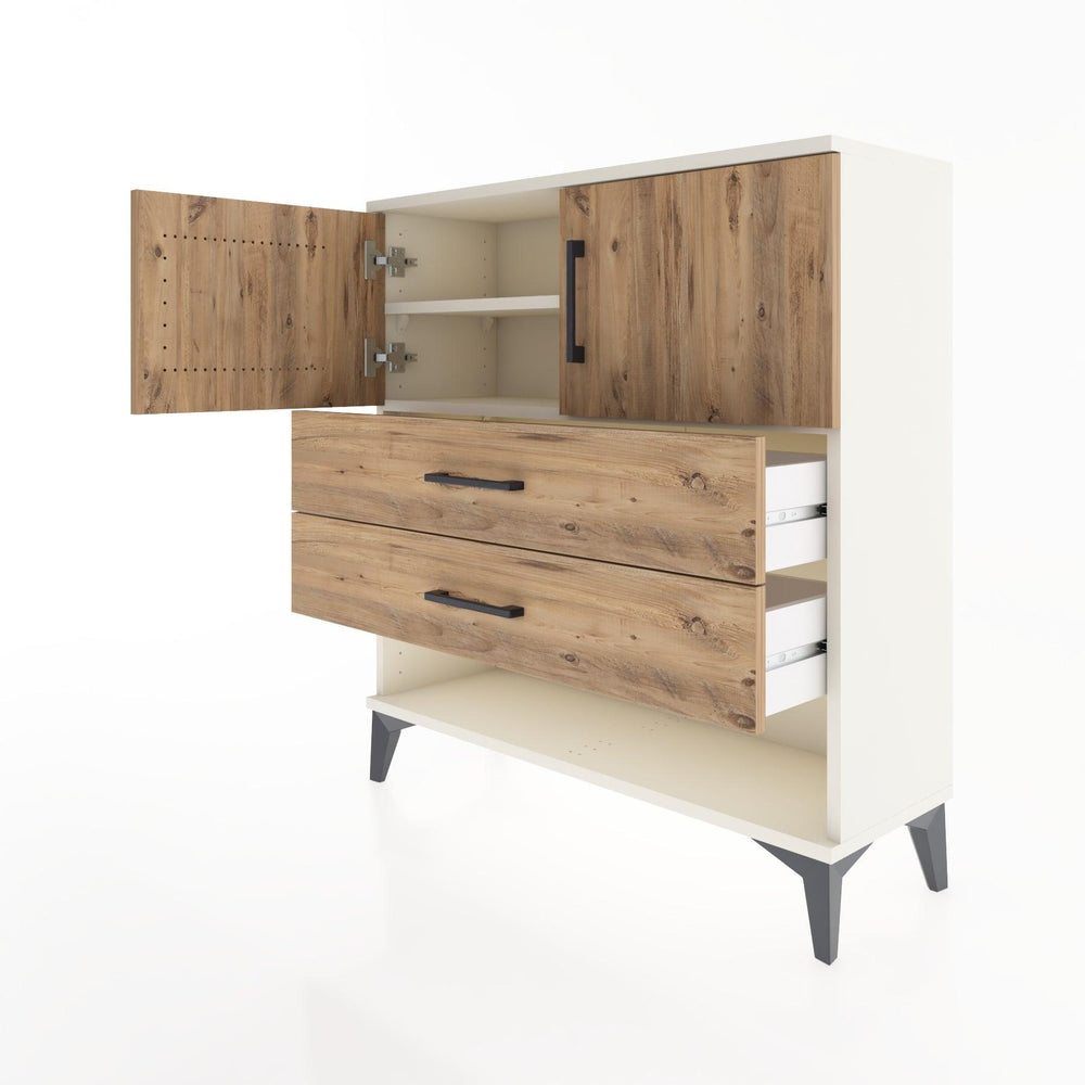 Woodntry Modüler Şifonyer Aytaşı 88x30x84 cm Fonksiyonel F30-1