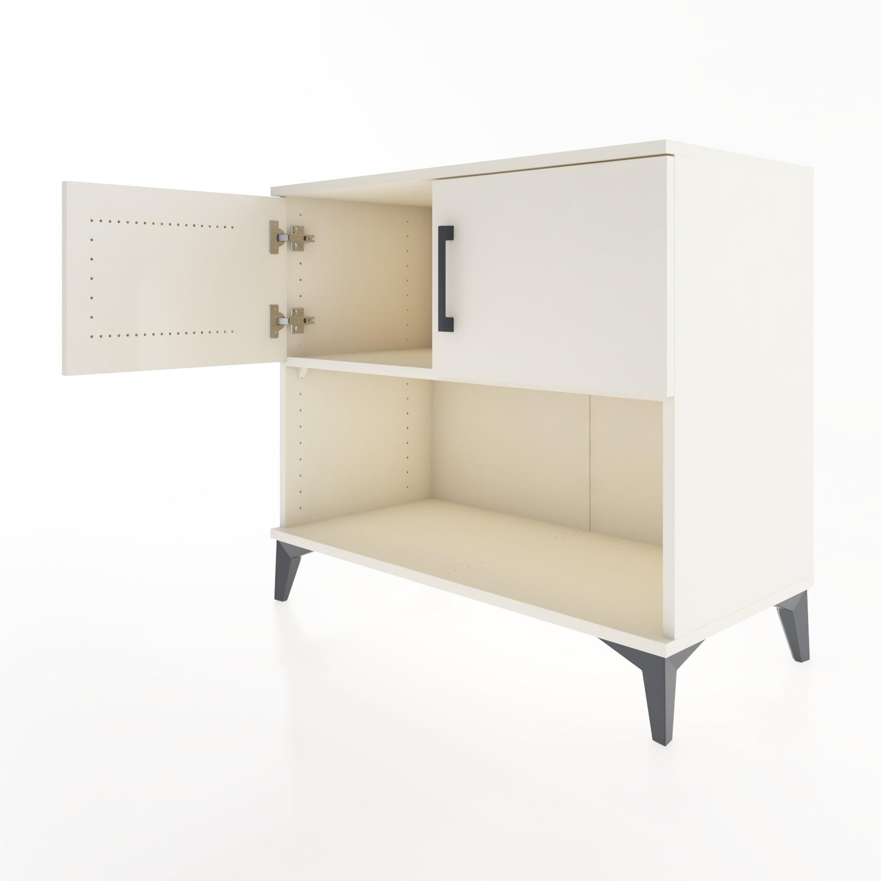 Woodntry Modüler Şifonyer Aytaşı 88x44x68 cm Kapaklı ve Raflı KR30-1