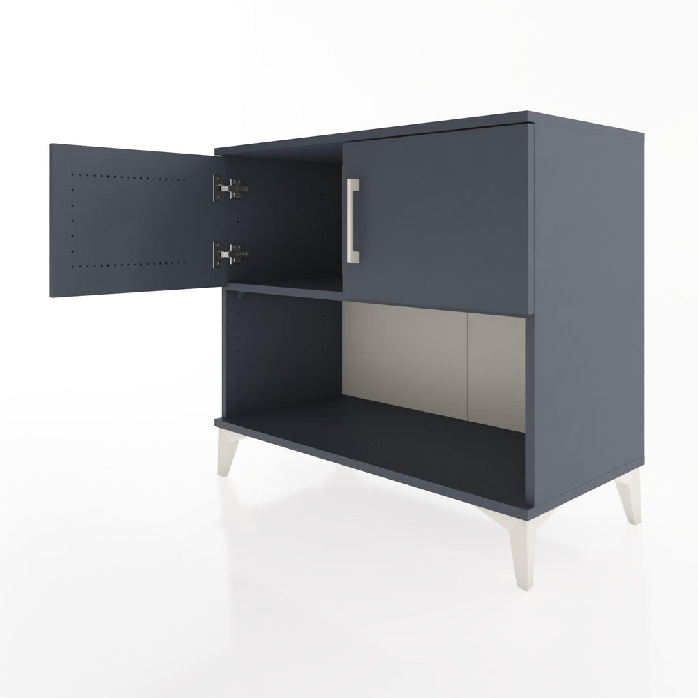 Woodntry Modular Dresser Anthracite 88x44x68 cm with Cover and Shelf KR30-2