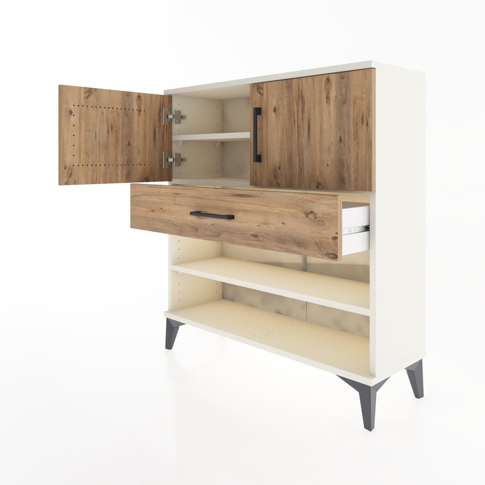 Woodntry Modüler Şifonyer Aytaşı 88x30x84 cm Fonksiyonel F31-1