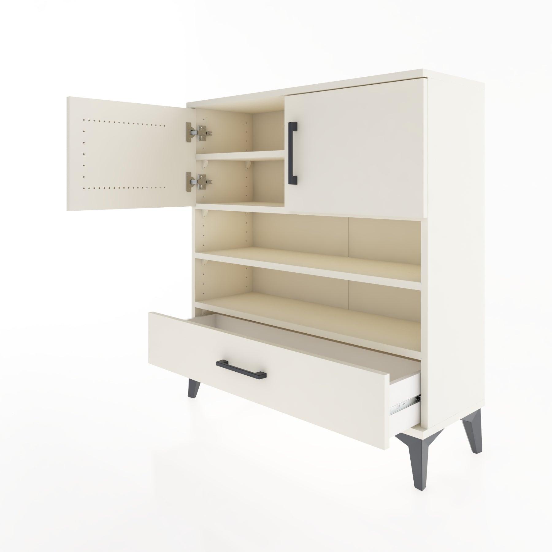 Woodntry Modular Dresser Moonstone 88x30x84 cm Functional F32-1