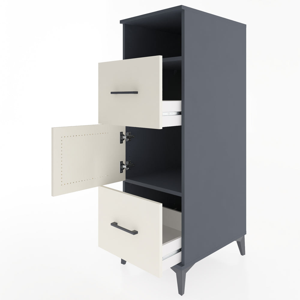 Woodntry Modular Cabinet Anthracite 44x59x122 cm Functional F32-2