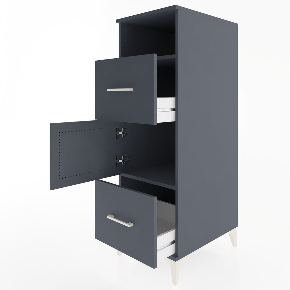 Woodntry Modular Cabinet Anthracite 44x59x122 cm Functional F32-2