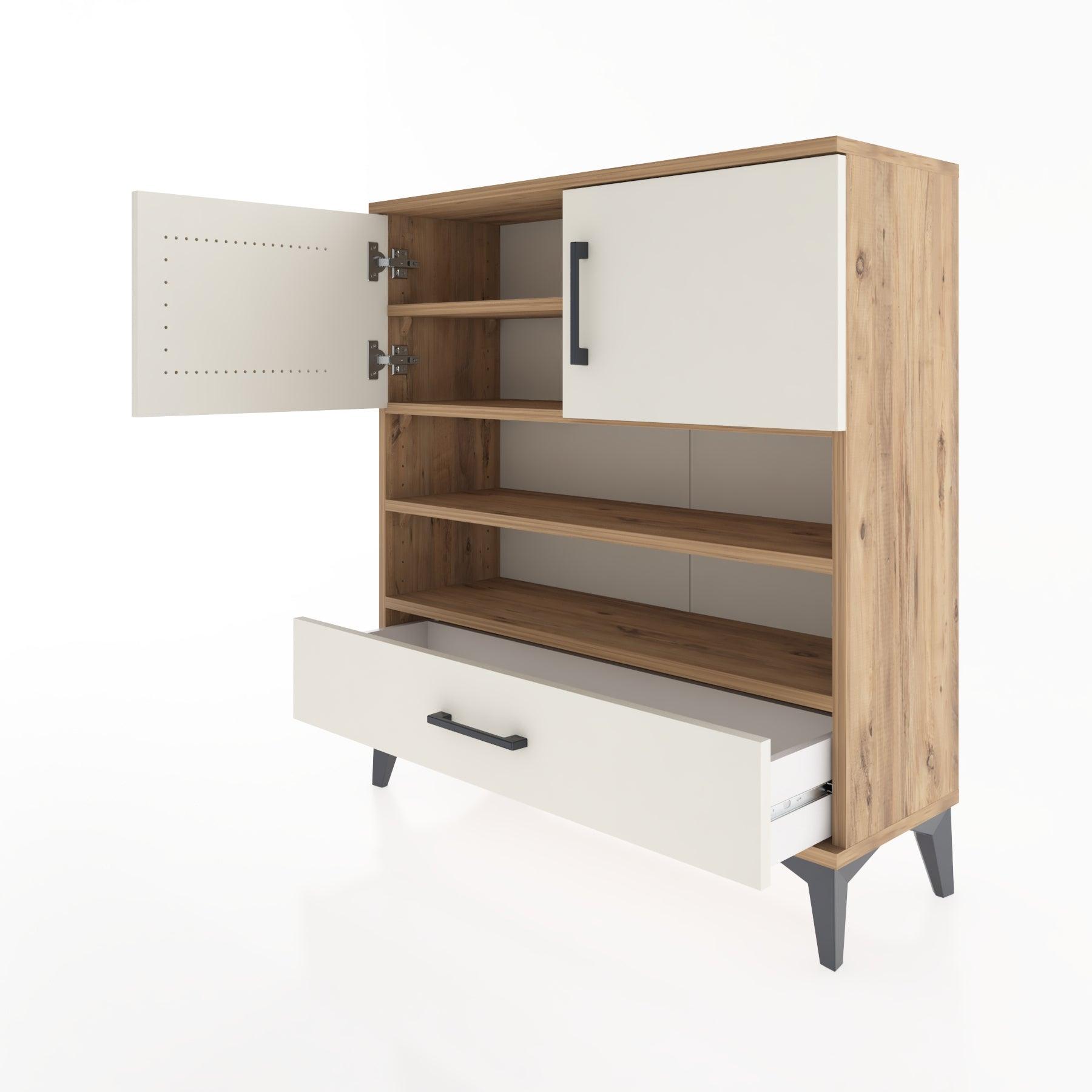 Woodntry Modular Dresser Pine 88x30x84 cm Functional F32-3