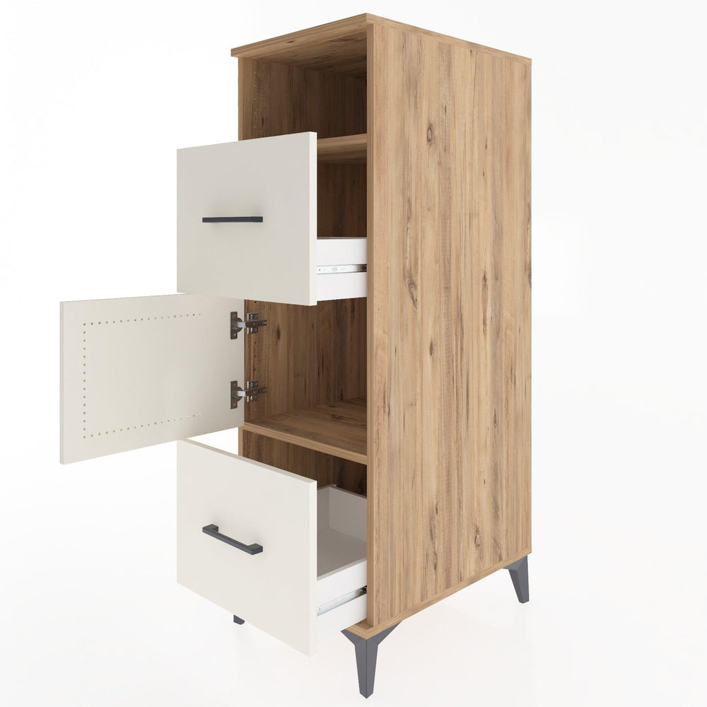 Woodntry Modular Cabinet Pine 44x30x122 cm Functional F132-3