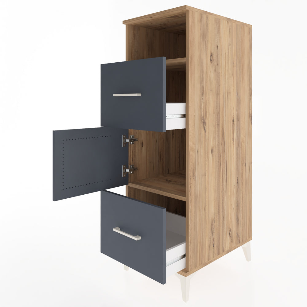 Woodntry Modular Cabinet Pine 44x59x122 cm Functional F32-3