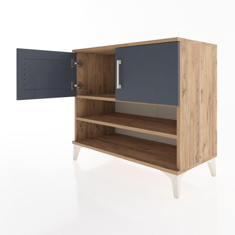 Woodntry Modüler Şifonyer Çam 88x44x68 cm Kapaklı ve Raflı KR32-3