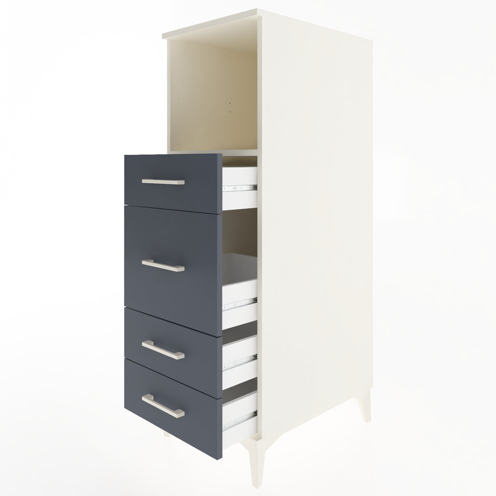 Woodntry Modular Cabinet Moonstone 44x59x122 cm with Drawers and Shelves CR83-1