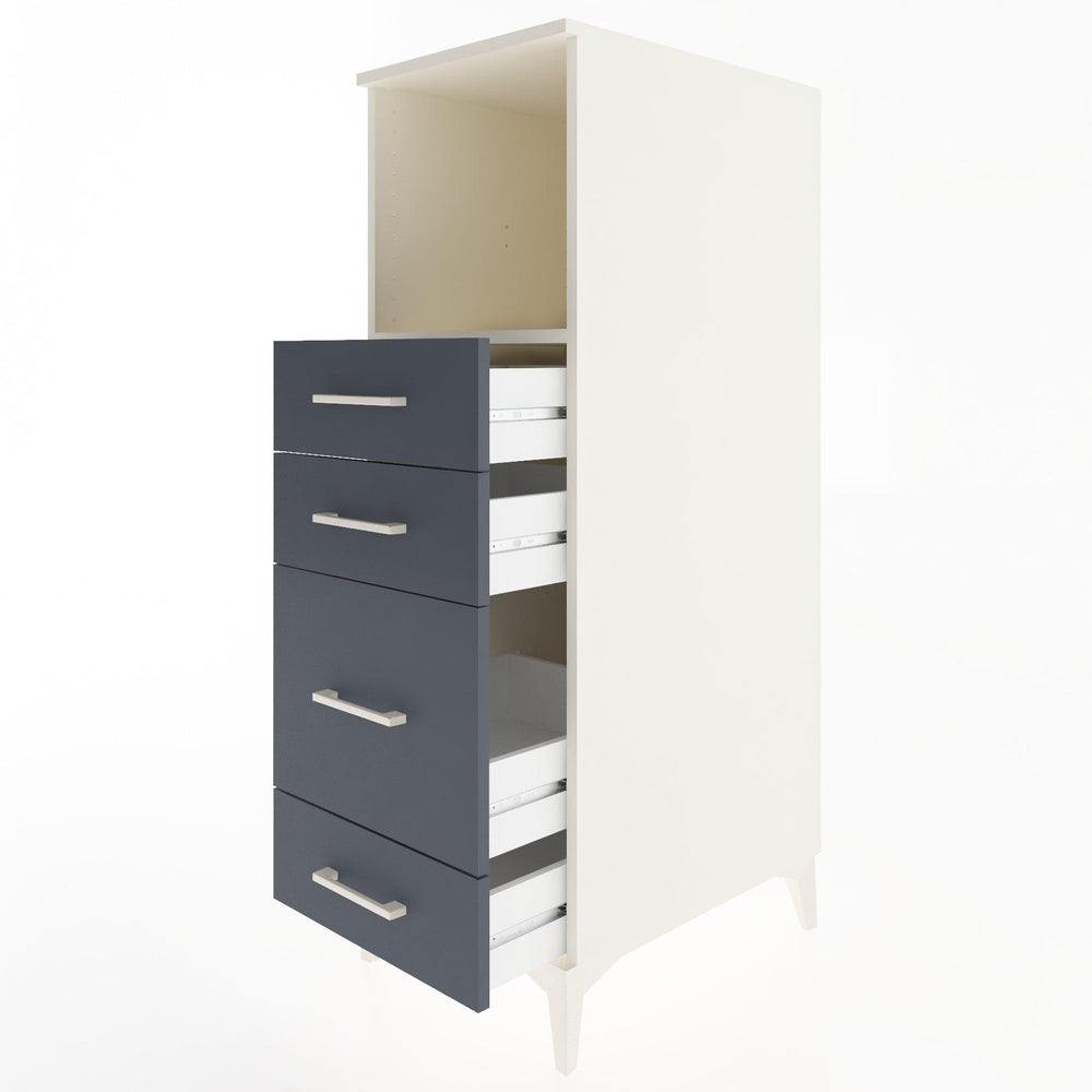 Woodntry Modular Cabinet Moonstone 44x30x122 cm with Drawers and Shelves CR84-1