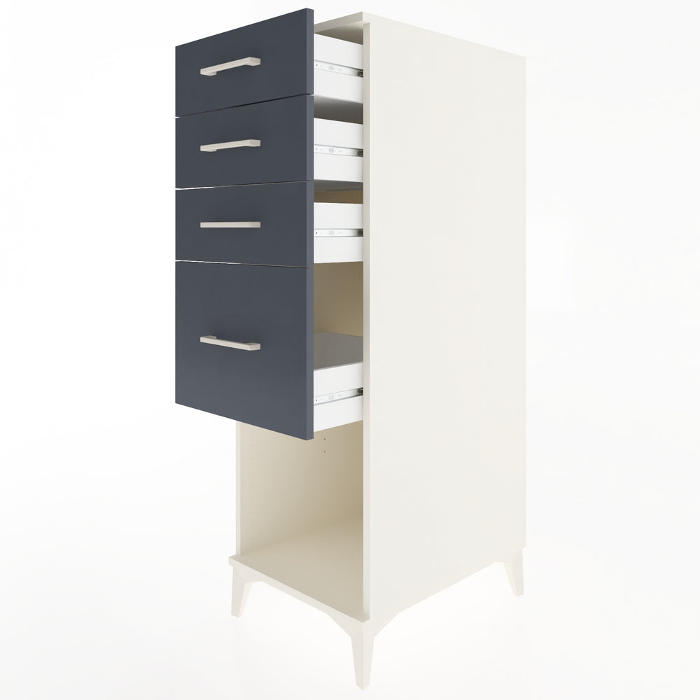 Woodntry Modular Cabinet Moonstone 44x59x122 cm with Drawers and Shelves CR85-1