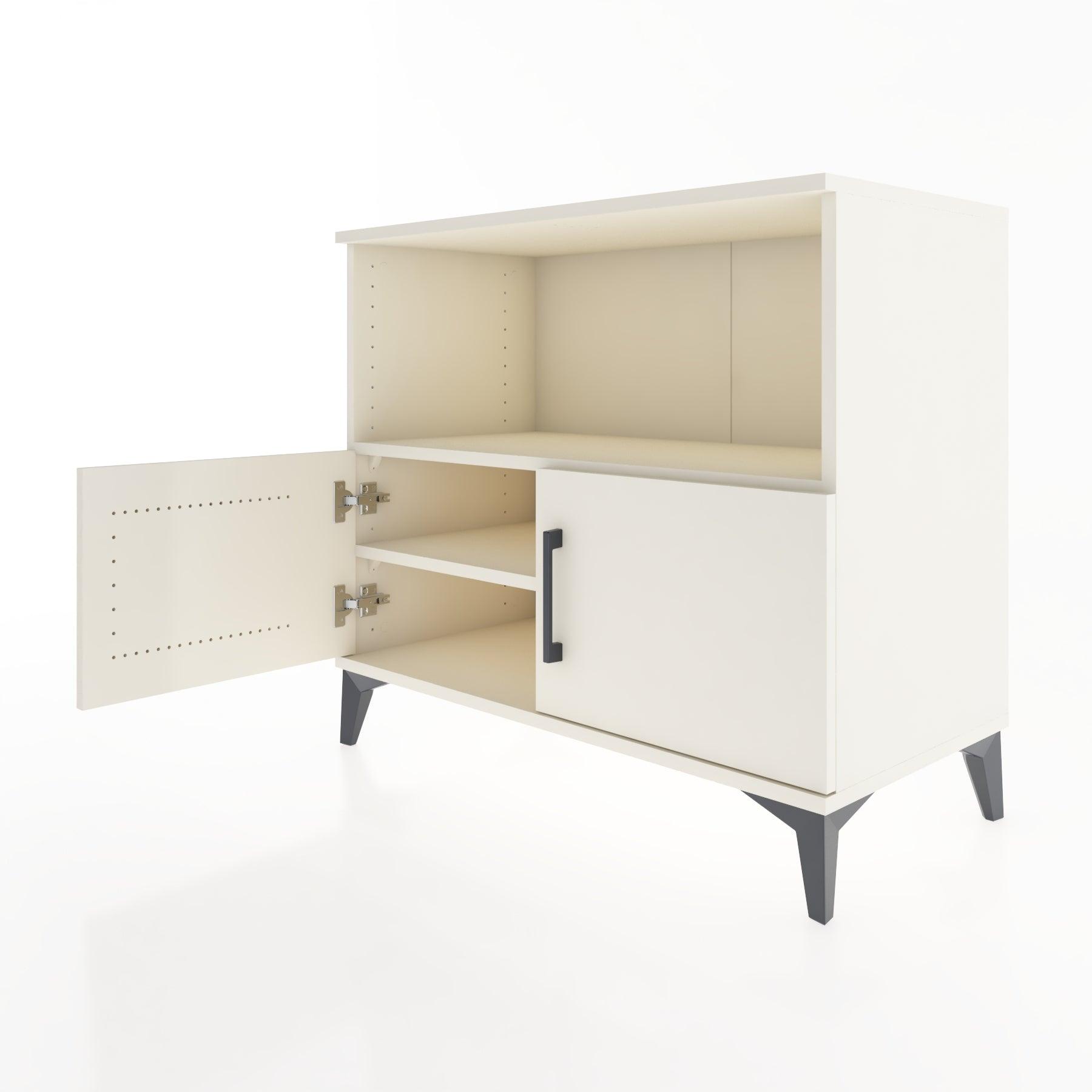 Woodntry Modüler Şifonyer Aytaşı 88x44x68 cm Kapaklı ve Raflı KR35-1