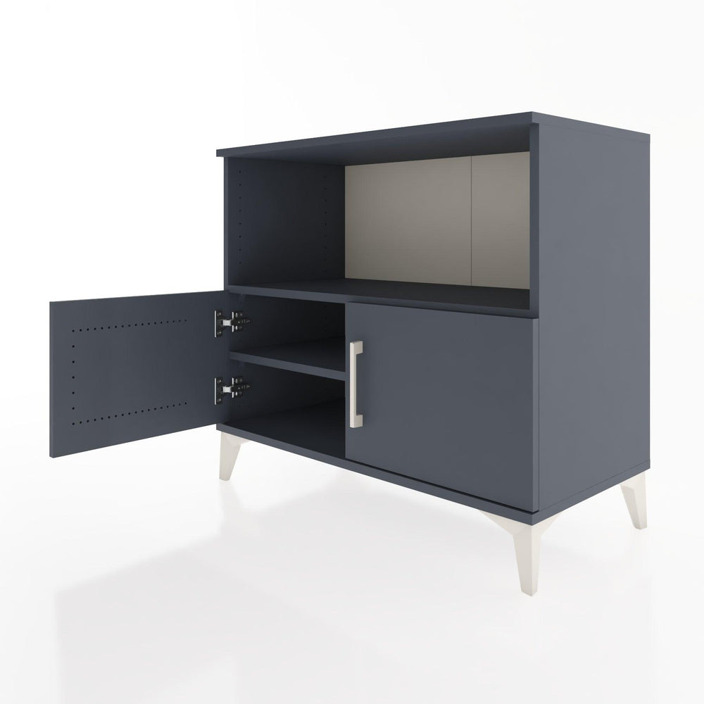 Woodntry Modular Dresser Anthracite 88x44x68 cm with Cover and Shelf KR35-2