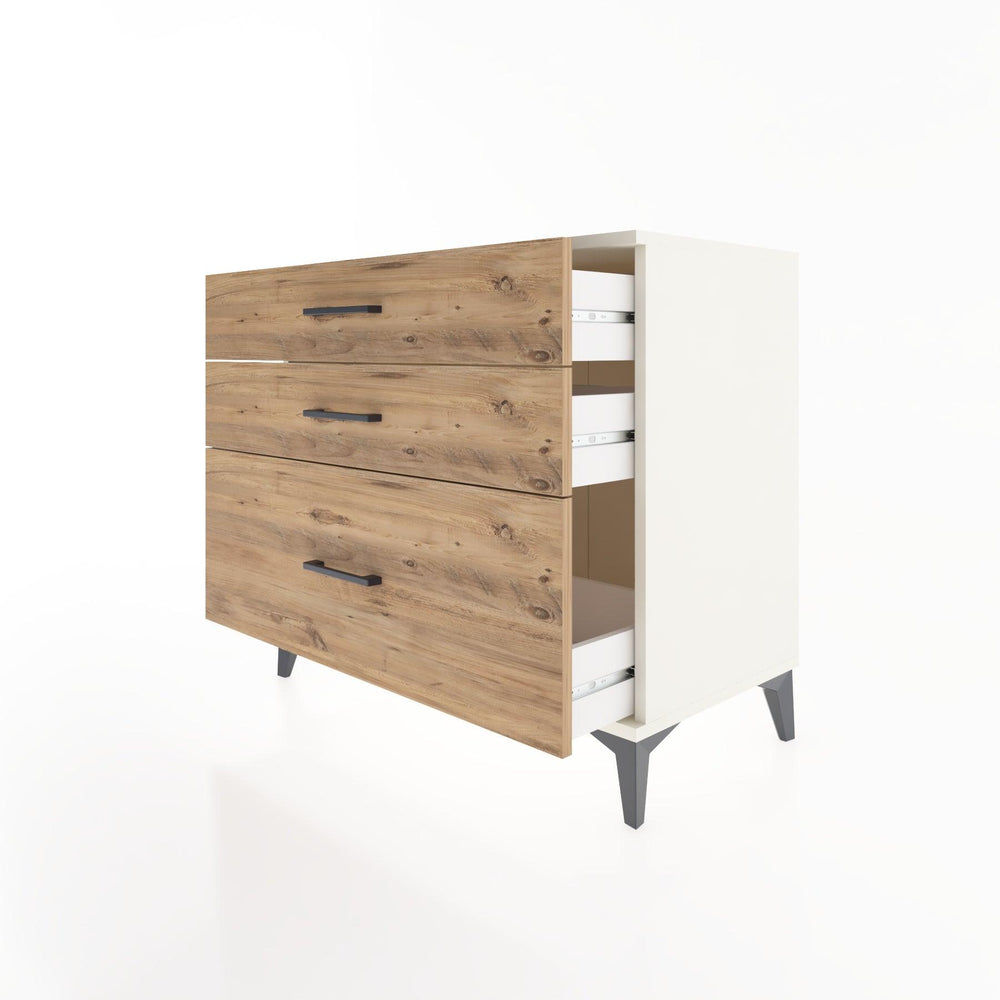 Woodntry Modüler Şifonyer Aytaşı 88x44x68 cm Çekmeceli C37-1