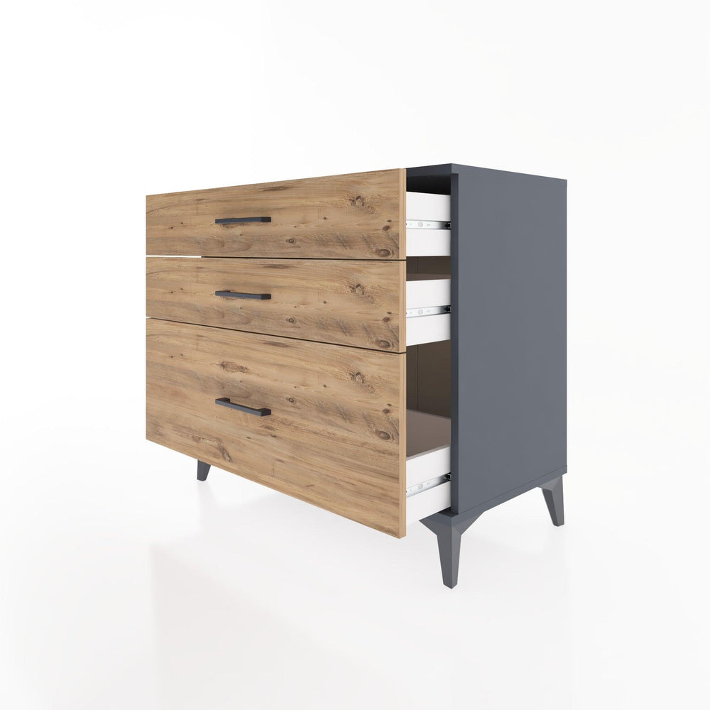 Woodntry Modular Dresser Anthracite 88x44x68 cm Drawer C37-2