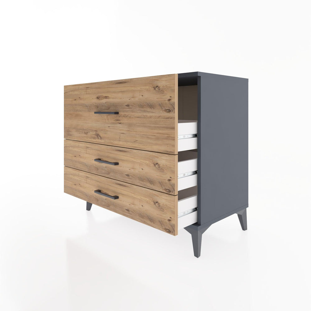Woodntry Modular Dresser Anthracite 88x44x68 cm Drawer C38-2