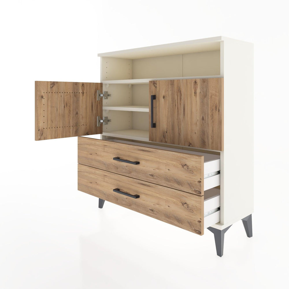 Woodntry Modüler Şifonyer Aytaşı 88x30x84 cm Fonksiyonel F39-1