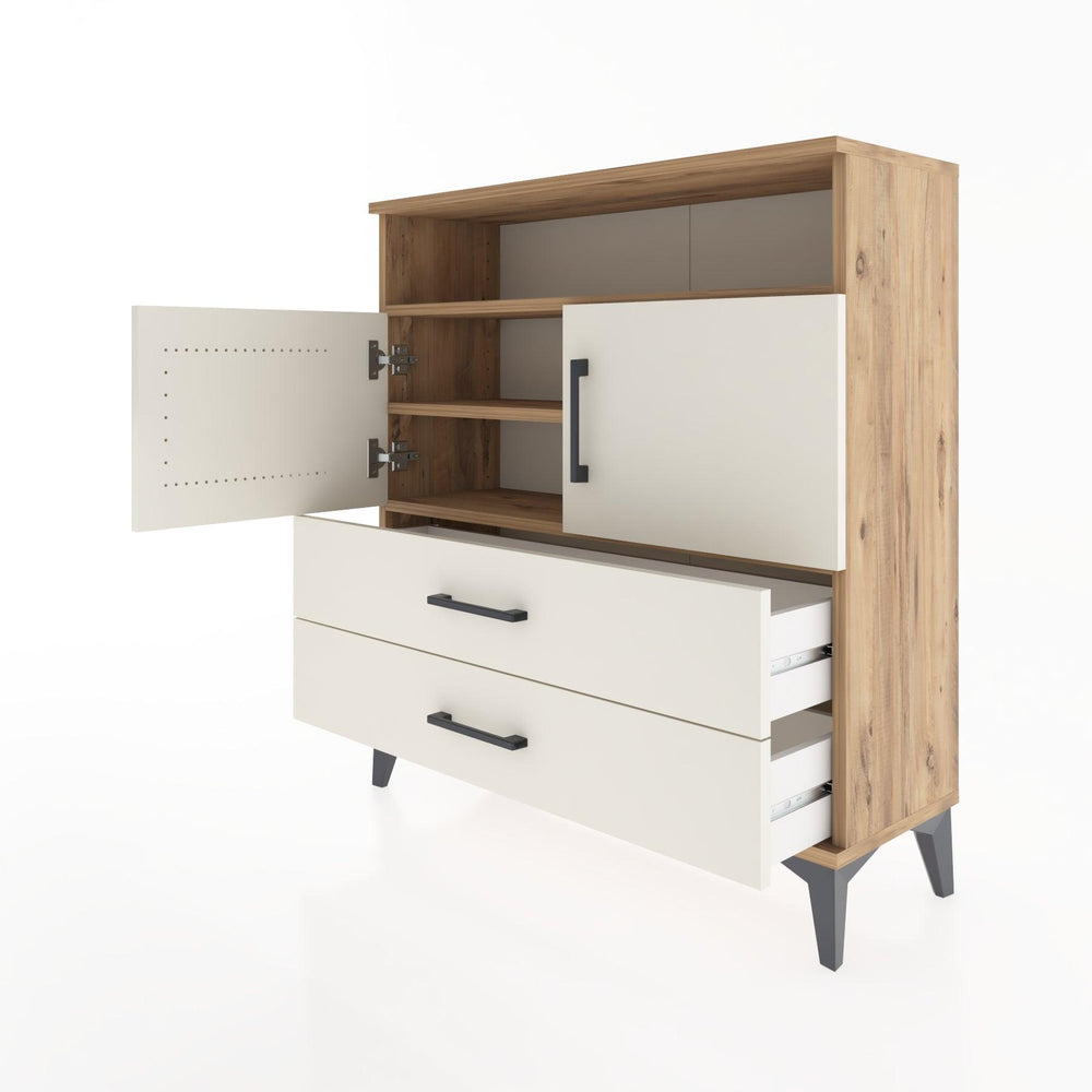 Woodntry Modular Dresser Pine 88x30x84 cm Functional F39-3