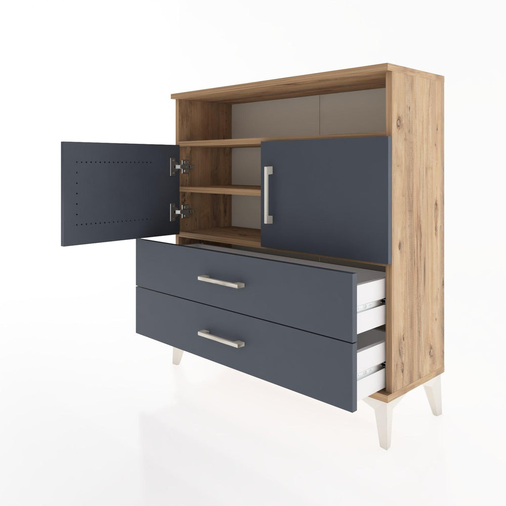 Woodntry Modular Dresser Pine 88x30x84 cm Functional F39-3