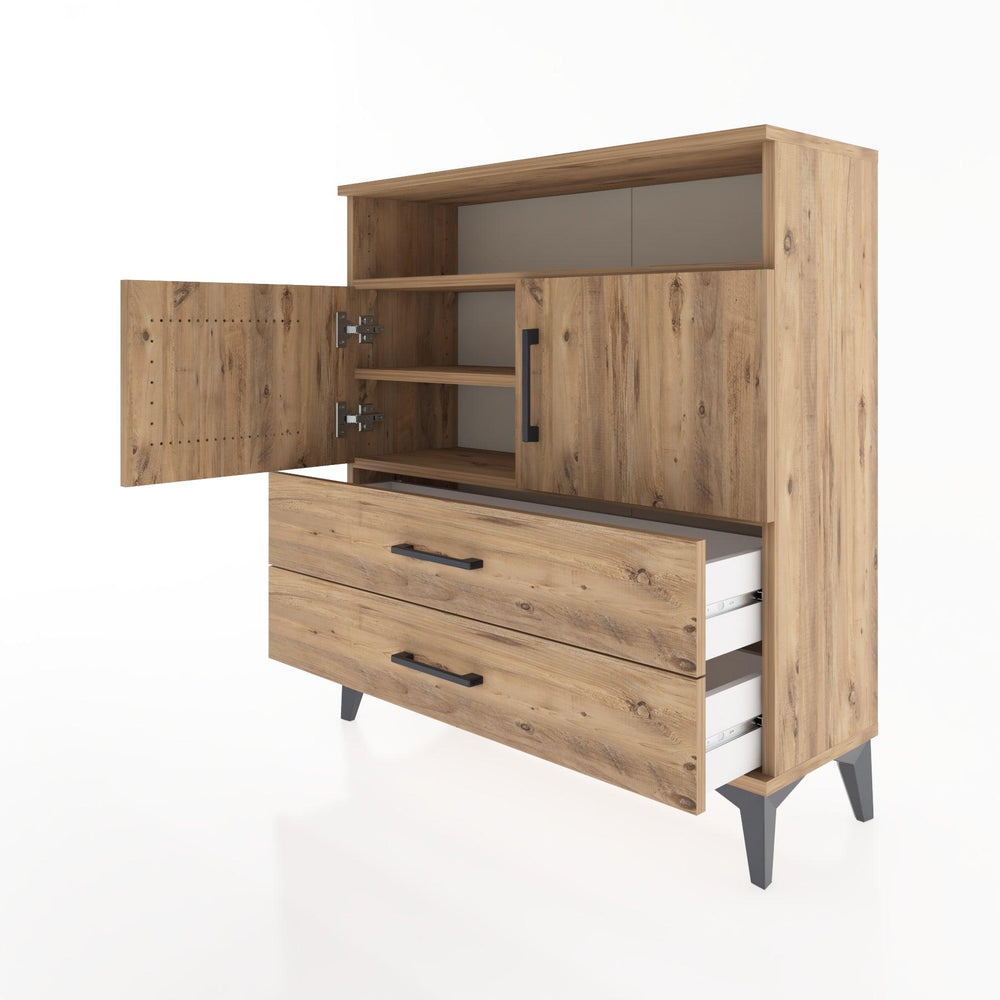 Woodntry Modular Dresser Pine 88x30x84 cm Functional F39-3