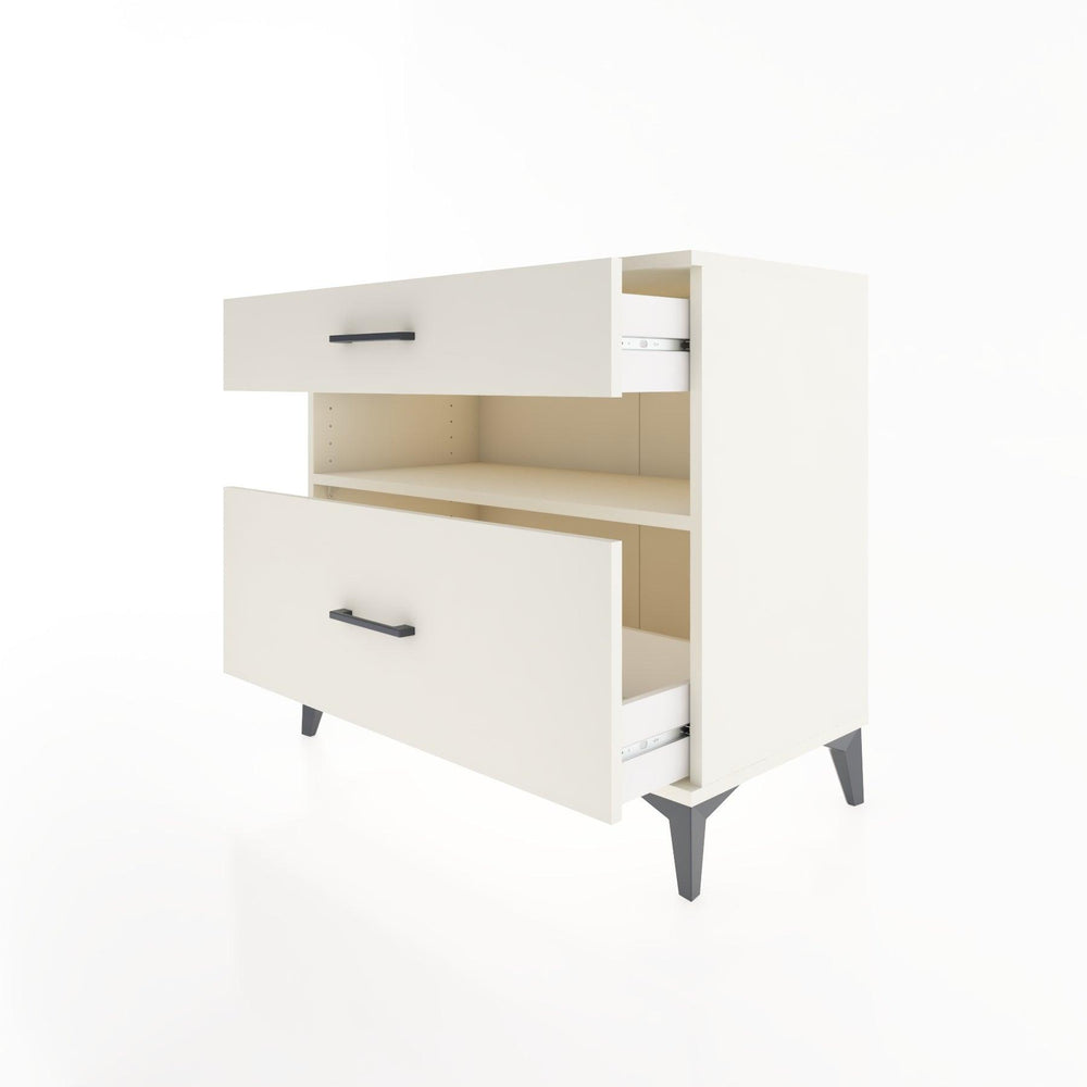 Woodntry Modüler Şifonyer Aytaşı 88x44x68 cm Çekmeceli ve Raflı CR41-1