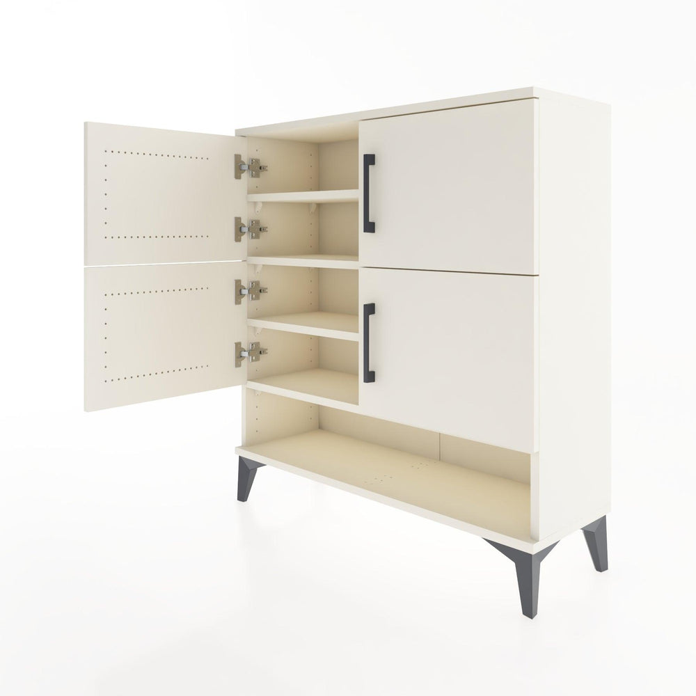 Woodntry Modular Dresser Moonstone 88x30x84 cm with Cover and Shelf KR42-1