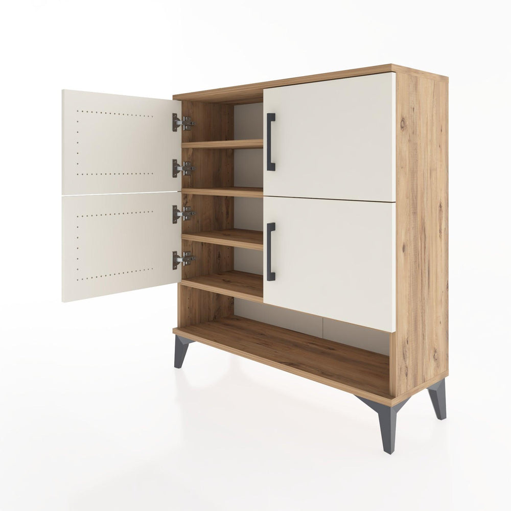 Woodntry Modular Dresser Pine 88x30x84 cm with Cover and Shelf KR42-3