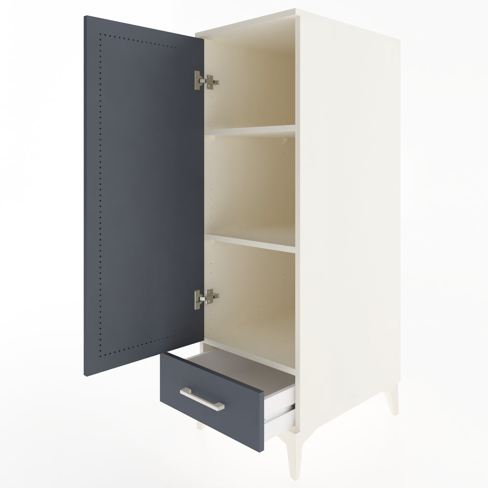 Woodntry Modular Cabinet Moonstone 44x59x122 cm with Doors and Drawers KC43-1