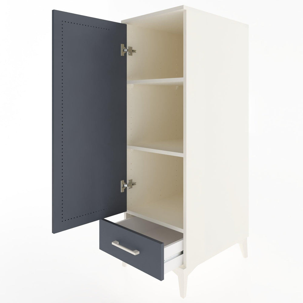 Woodntry Modular Cabinet Moonstone 44x30x122 cm with Doors and Drawers KC43-1