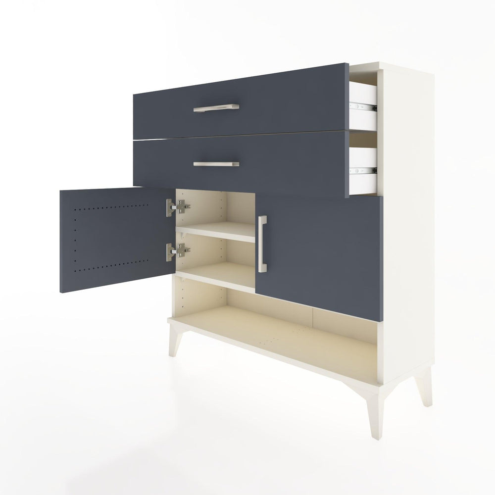Woodntry Modular Dresser Moonstone 88x30x84 cm Functional F46-1