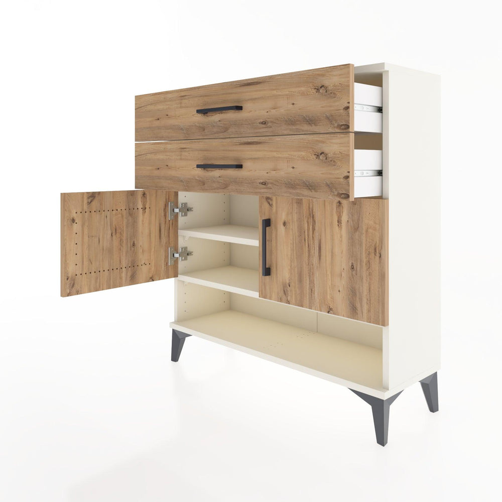 Woodntry Modular Dresser Moonstone 88x30x84 cm Functional F46-1